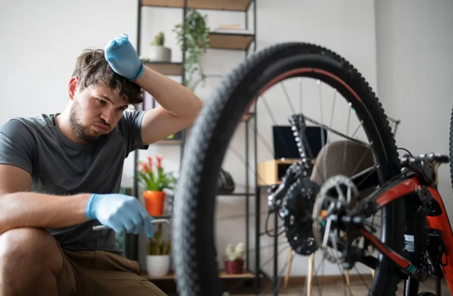 Can you put mountain bike tires on a hybrid bike 2 1