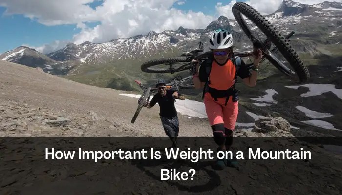 How Important Is Weight on a Mountain Bike?