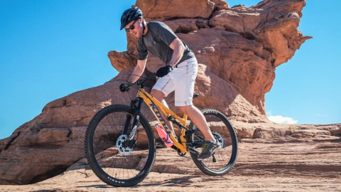 How much is abdominal fat lost while mountain biking