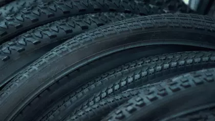 putting road tires on a mountain bike