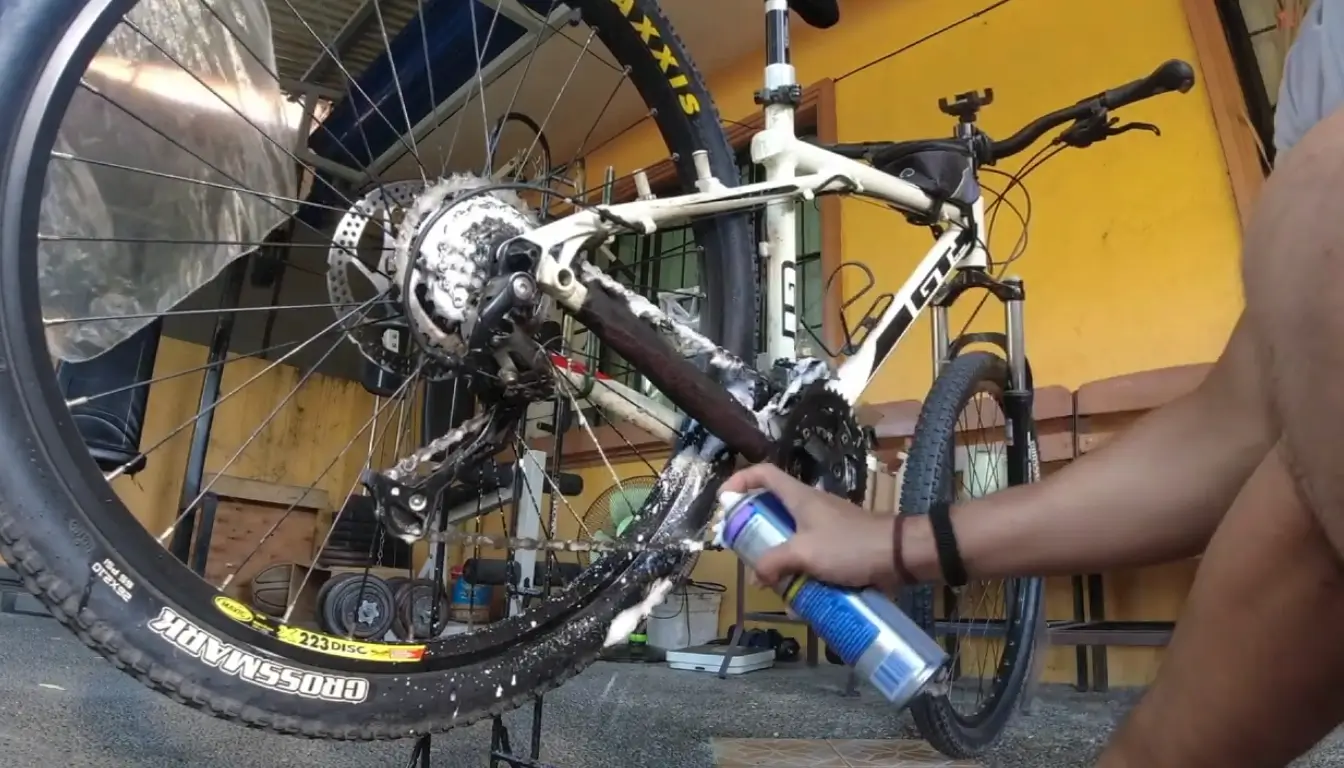 how to remove rust from bike with wd40