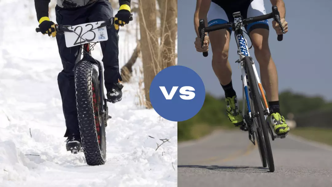fat bike vs road bike