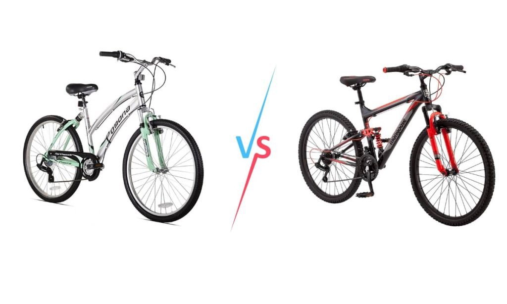 mountain bike vs comfort bike