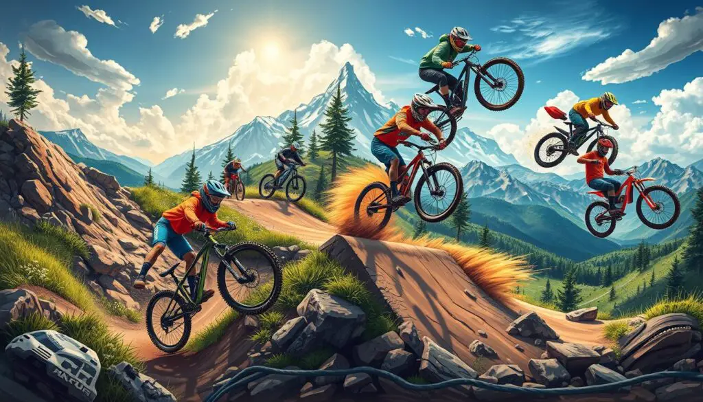 Mountain biking disciplines