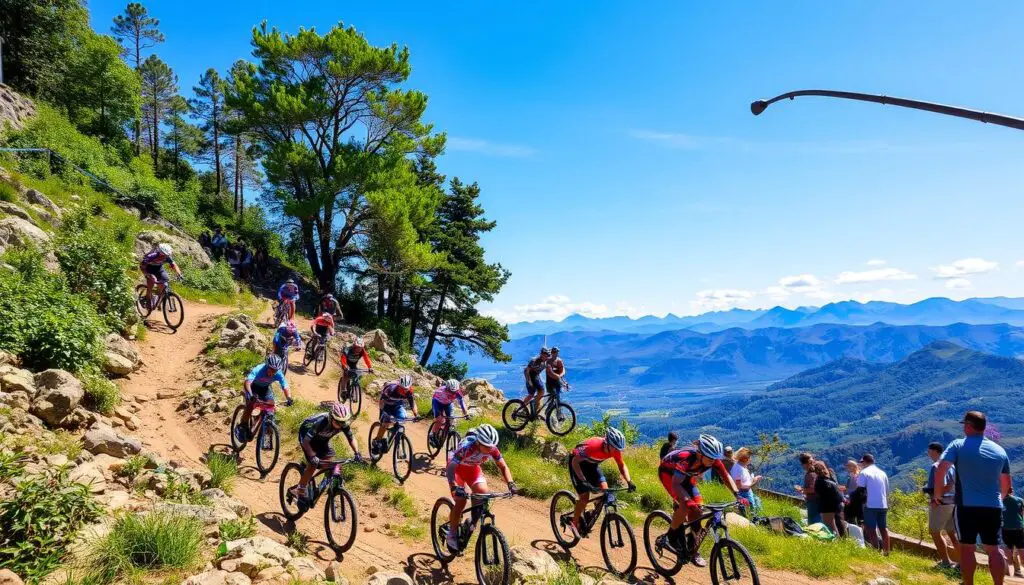 Mountain biking events