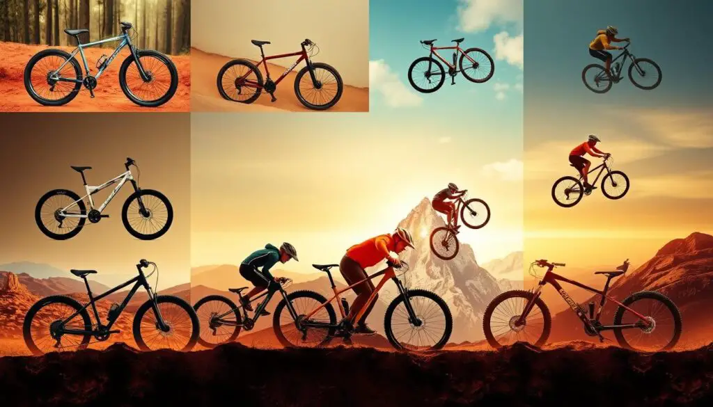 Mountain biking evolution