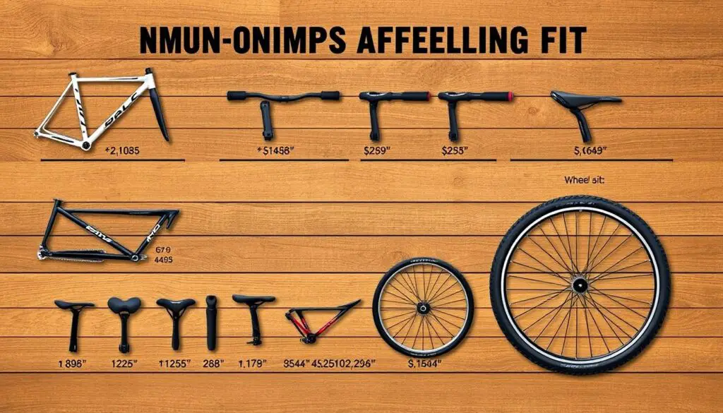 components that affect bike fit