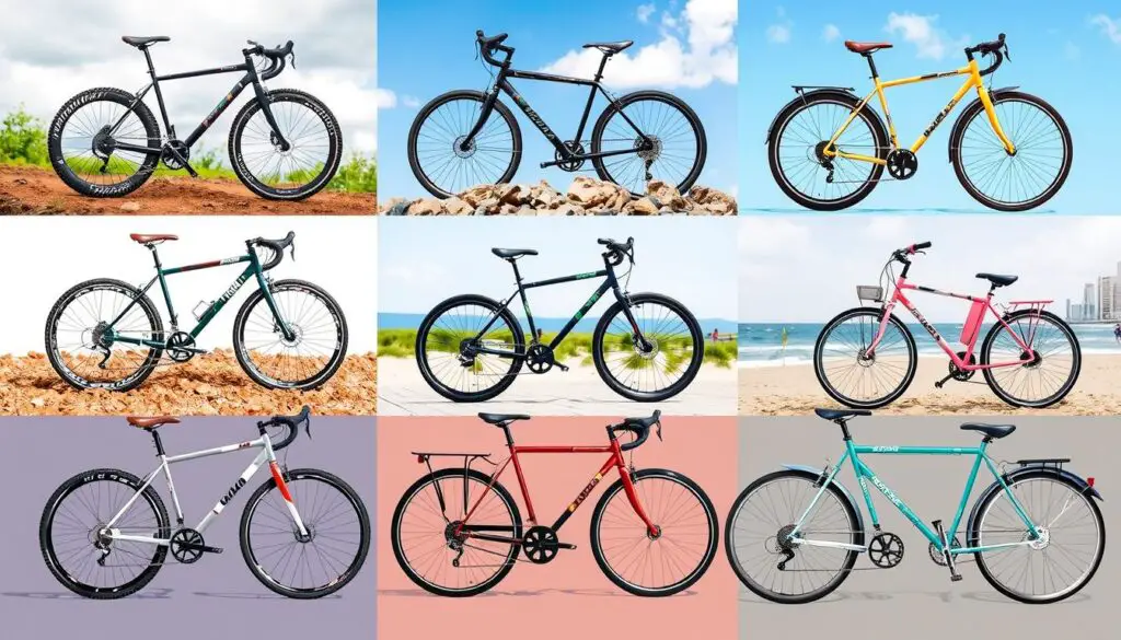 different types of bikes designed for various activities