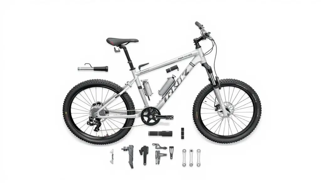 hardtail mountain bike components