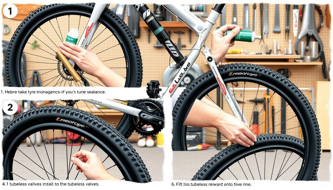 how to go tubeless mtb