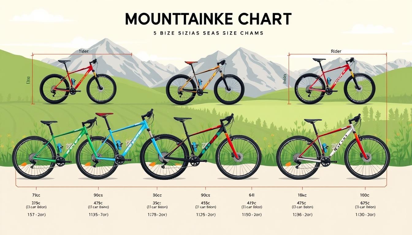 mountain bike size chart