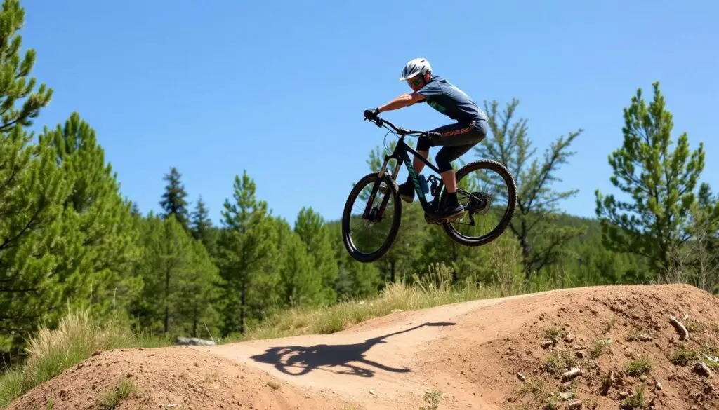 mtb jumping technique