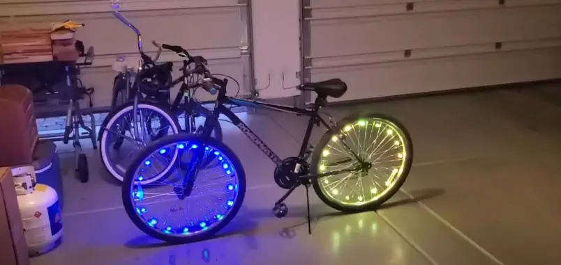 Are bike wheel lights good for safety